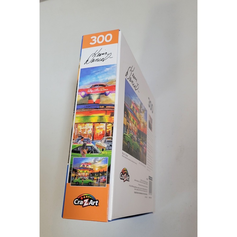 Kevin Daniel Big Al's Diner 300‎ Piece Jigsaw Puzzle New NWT 0474 - Picture 4 of 4